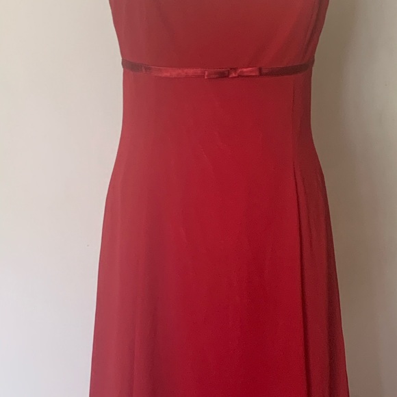 Ruby red dress - Picture 3 of 4